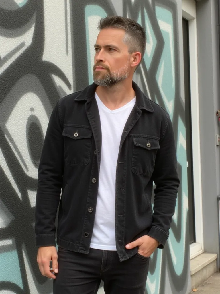 Portrait urbain de Mikael Buxton